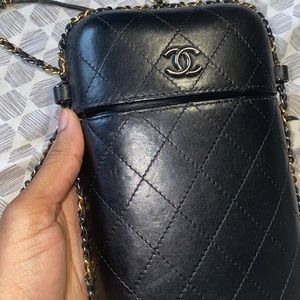 Authentic Chanel Phone Holder